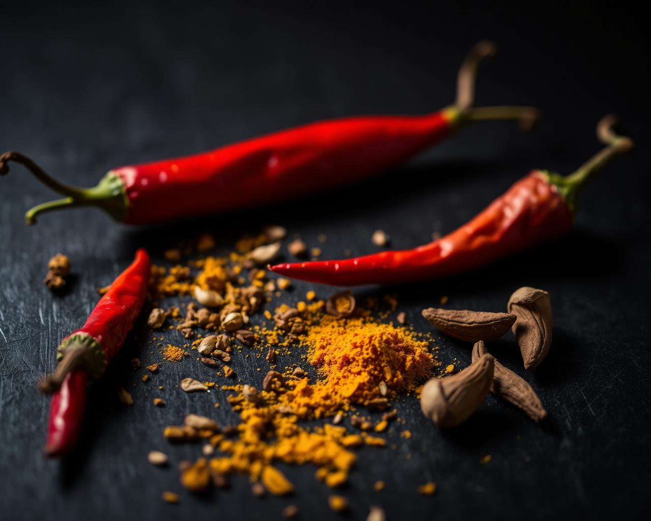 Spices and ingredients